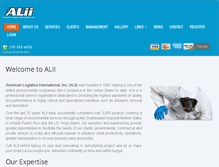 Tablet Screenshot of aliinc.net